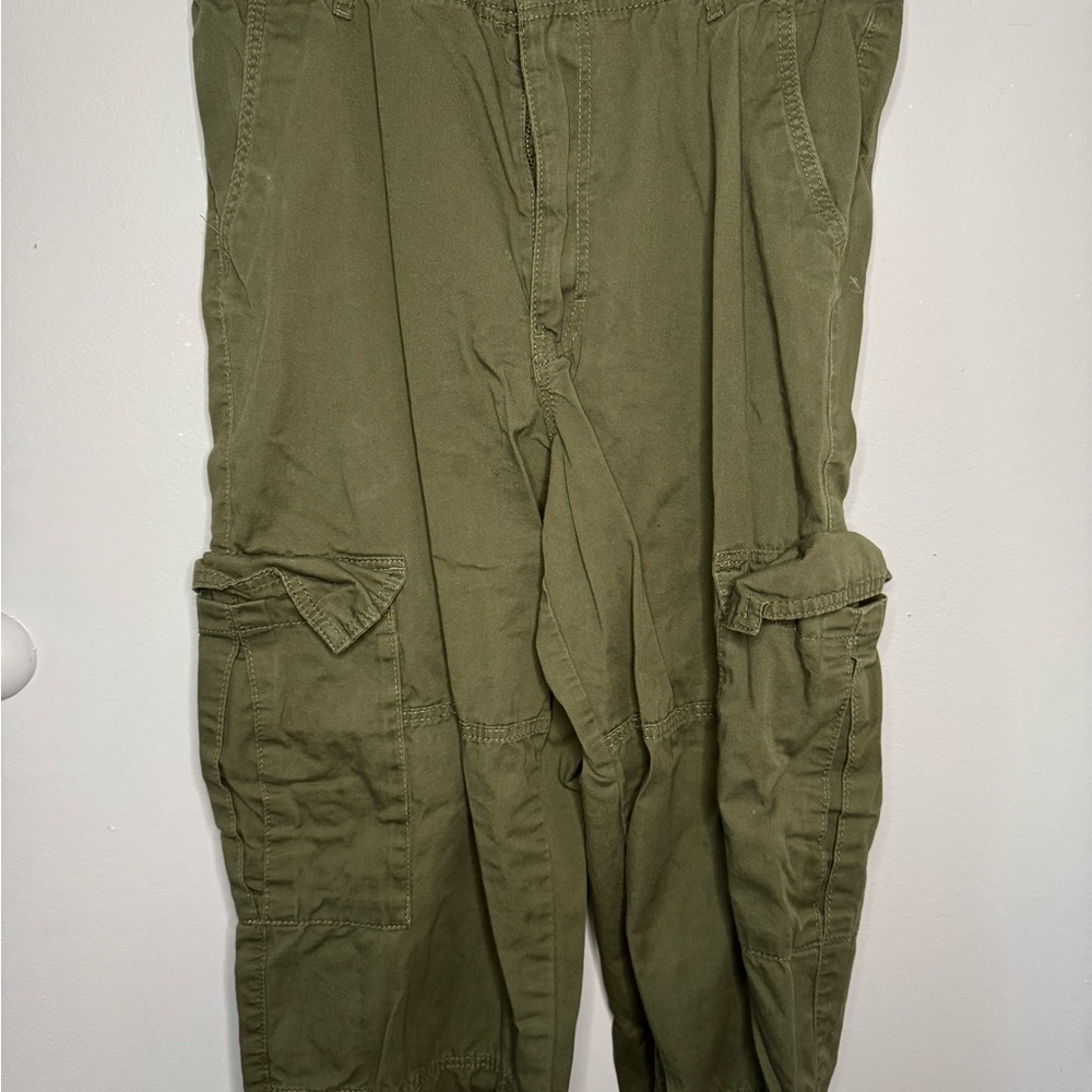 H&M Green Cargo Pants
